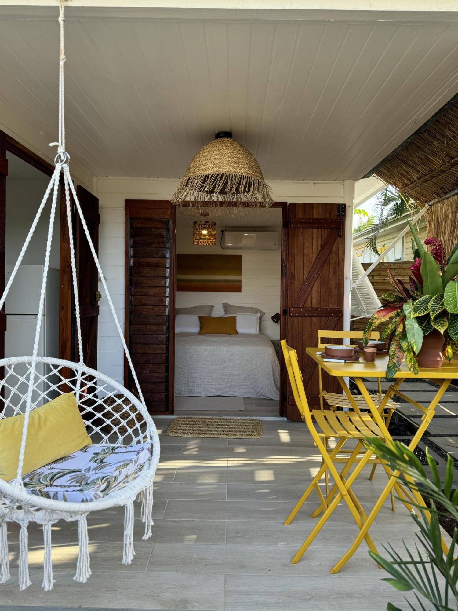 Les Cabanes Cosy A 2 Pas Du Lagon - Charme Et Confort Le Francois Ngoại thất bức ảnh