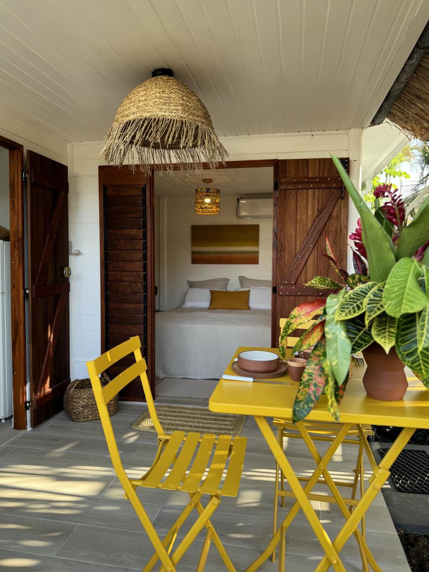 Les Cabanes Cosy A 2 Pas Du Lagon - Charme Et Confort Le Francois Ngoại thất bức ảnh