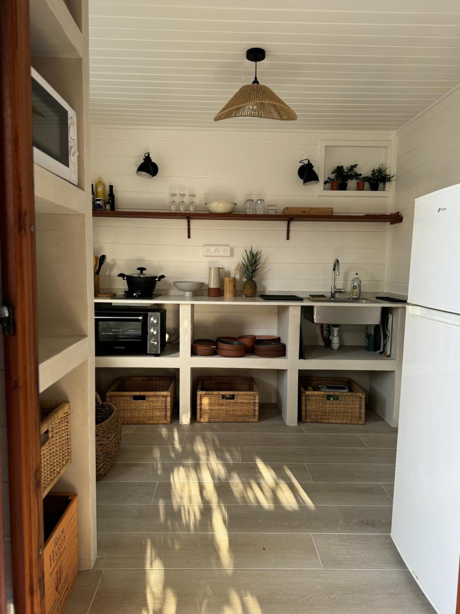 Les Cabanes Cosy A 2 Pas Du Lagon - Charme Et Confort Le Francois Ngoại thất bức ảnh