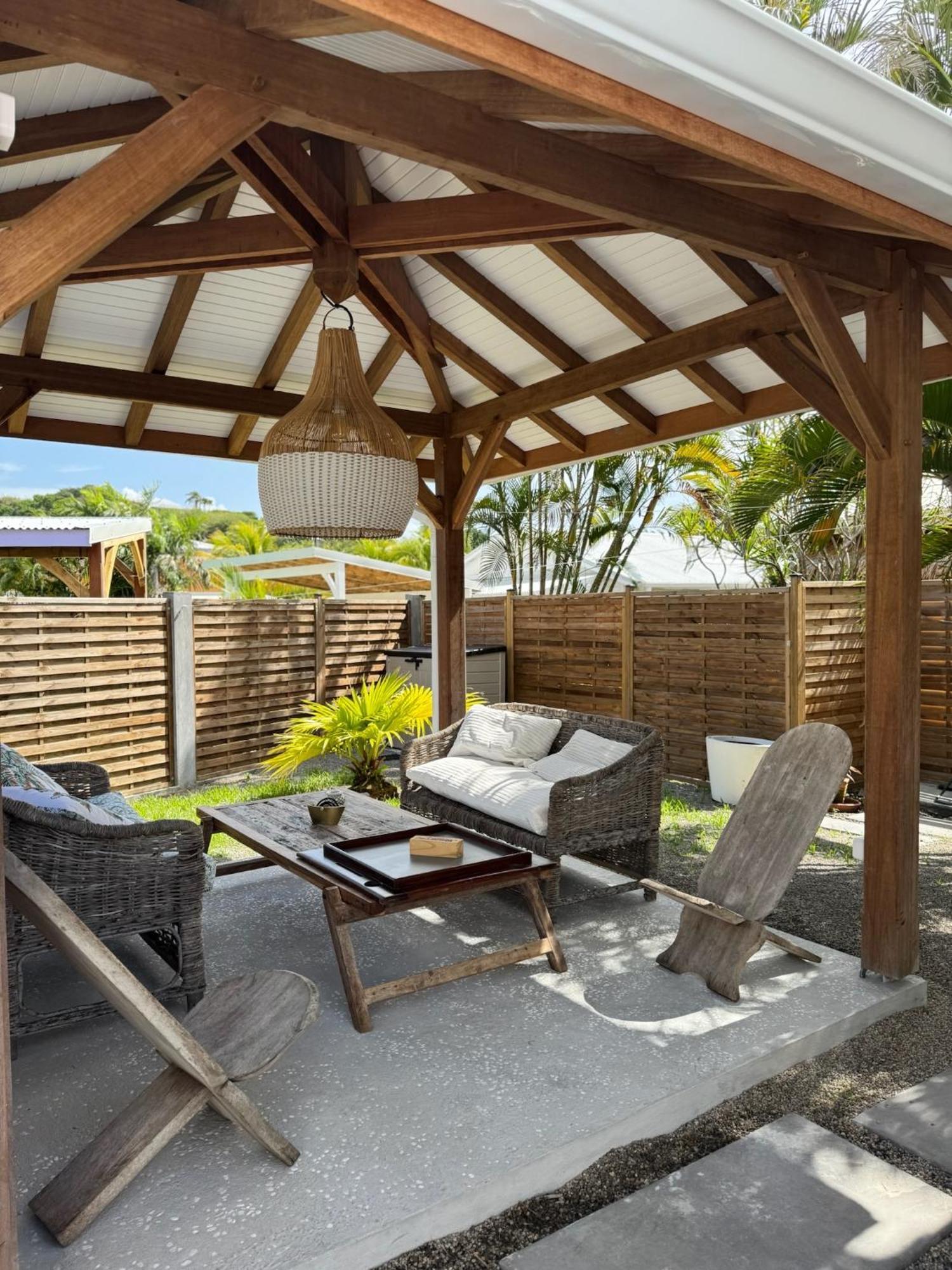 Les Cabanes Cosy A 2 Pas Du Lagon - Charme Et Confort Le Francois Ngoại thất bức ảnh